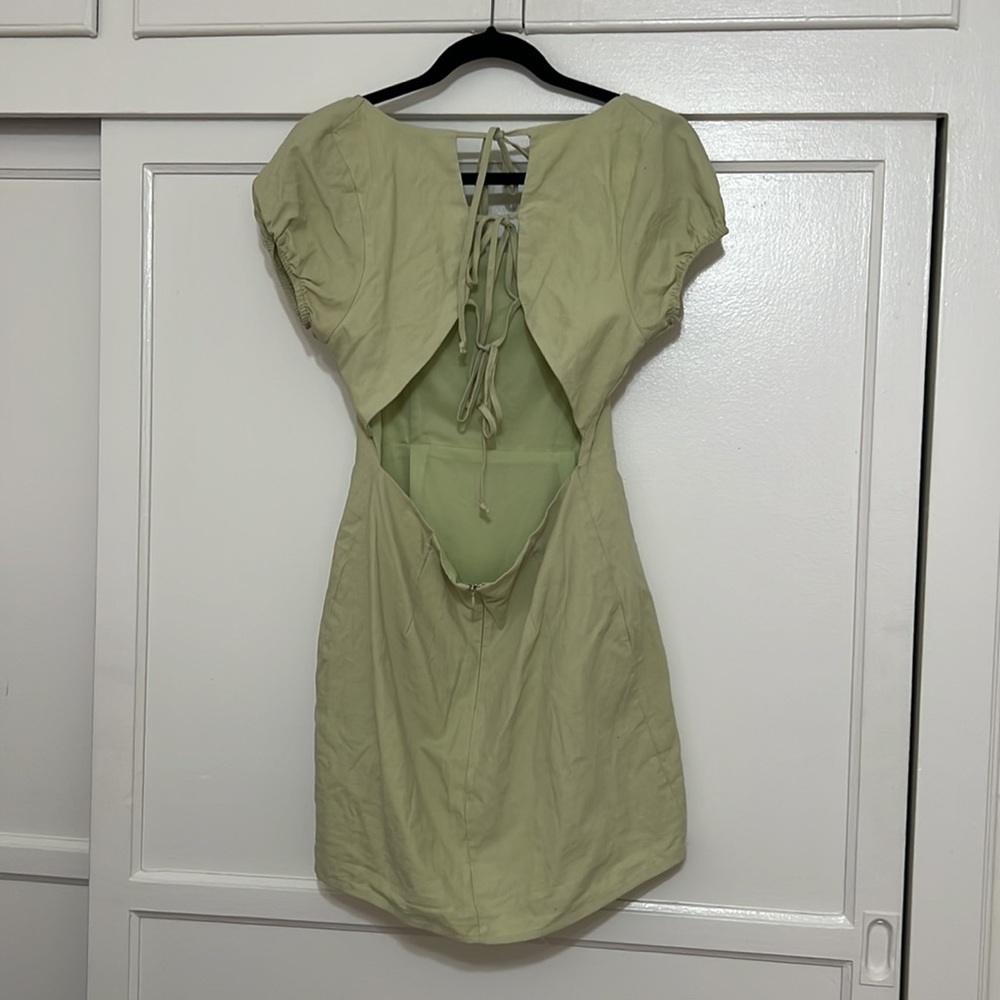 Kendall & Kylie Green Mini Dress - Picture 3 of 6